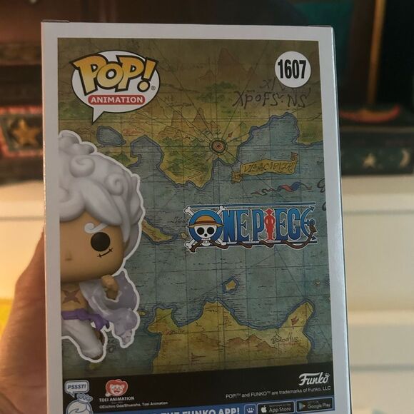 Funko Pop! Animation Luffy Gear Five Vinyl Figure - White and Purple 1607 - Picture 6 of 10